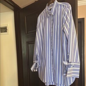 Banana Republic shirt with bow detail on sleeves